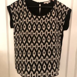 Black & white top
